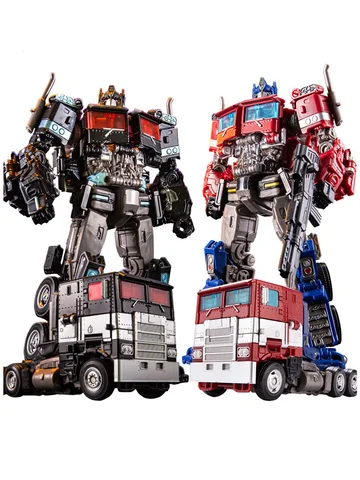 Transformation Toys Robot Car Alloy Plastic YS04A Optimu Prim Action Figure Anime Movie Series Children Birthday Gift