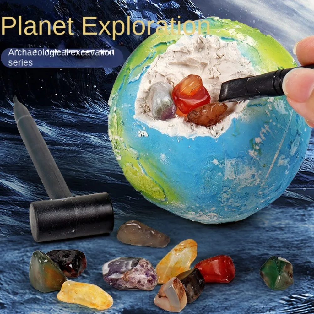 

Science Crystals Explore Planet Dig Kit Earth Mega Gemstone Mining Kit Education Excavation Kit Kids