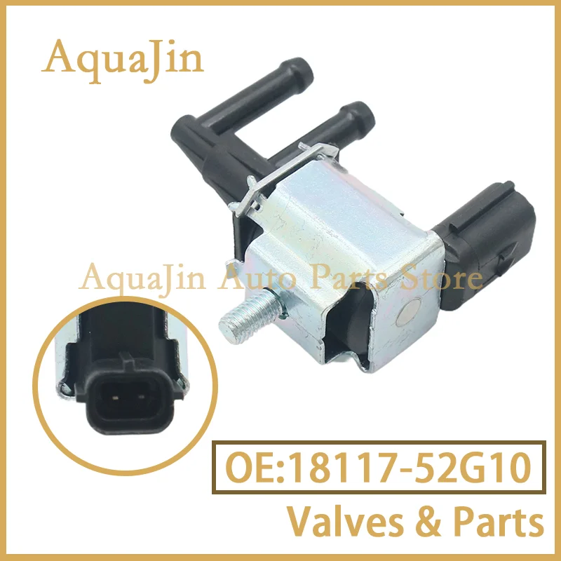 

18117-52G10 Canister Purge Valve Solenoid Valve For Suzuki Grand Vitara MK2 Swift MK3 2005 1811752G10 Auto Car OEM Accessories