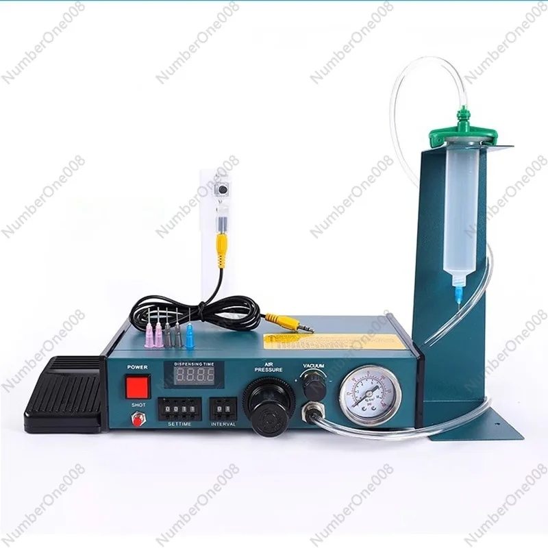 

Automatic Dispensing Machine 110V/220V Epoxy Resin Semi-Automatic Liquid Glue Injection Machine Manual Pedal Dispenser