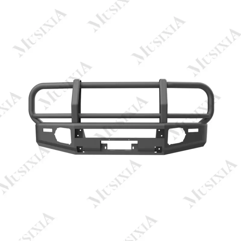 Front Bumper Bull Bar for Toyota LC71-79 4x4 Off-road Pickup Exterior Accessories Steel Guard Front Bumper with Winch Bracket view 2