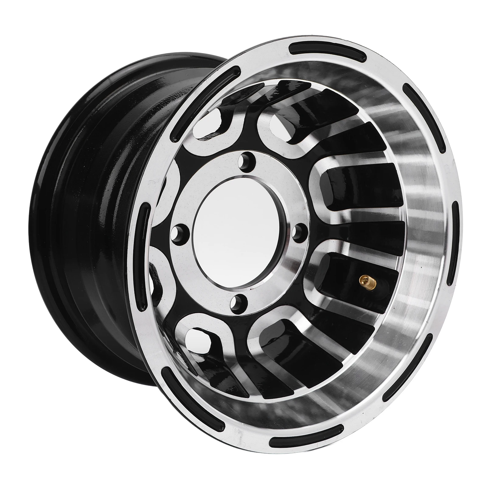 

8 Inch ATV Go Kart Wheel - Aluminum Alloy High Strength, Stylish Look & Enhanced Performance for Quad Bike, Utility Cart & T