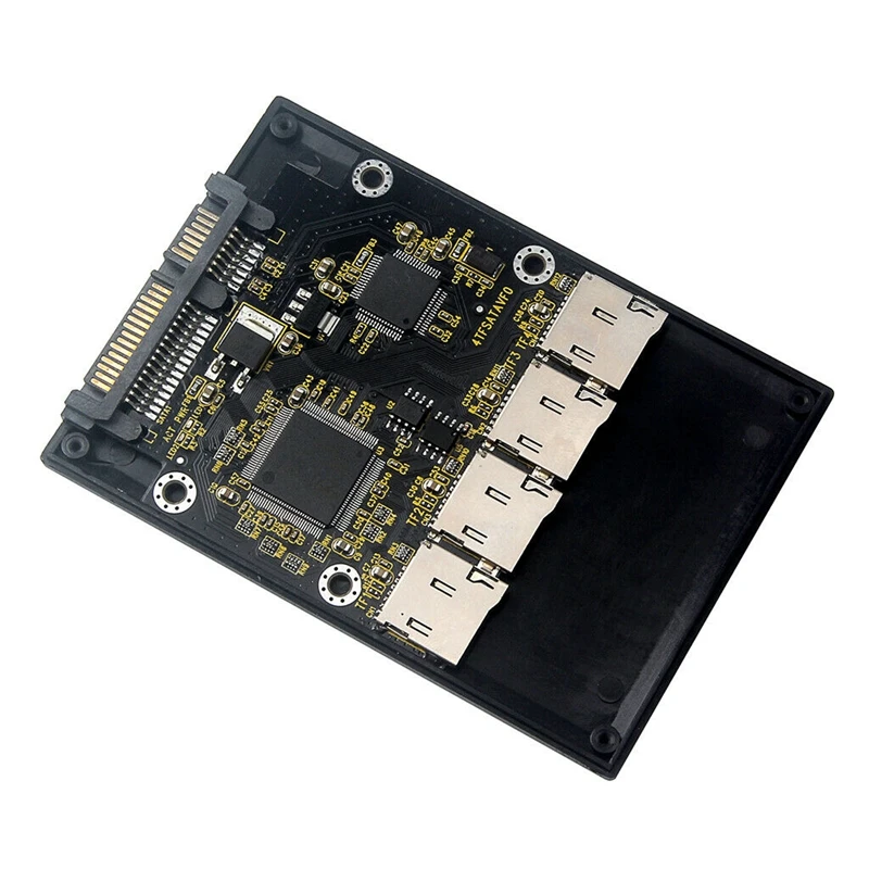 4 Micro-SD/TF Card To SATA Converter Card 22Pin RAID Quad TF Card To SATA 2.5 Inch SSD Adapter Card