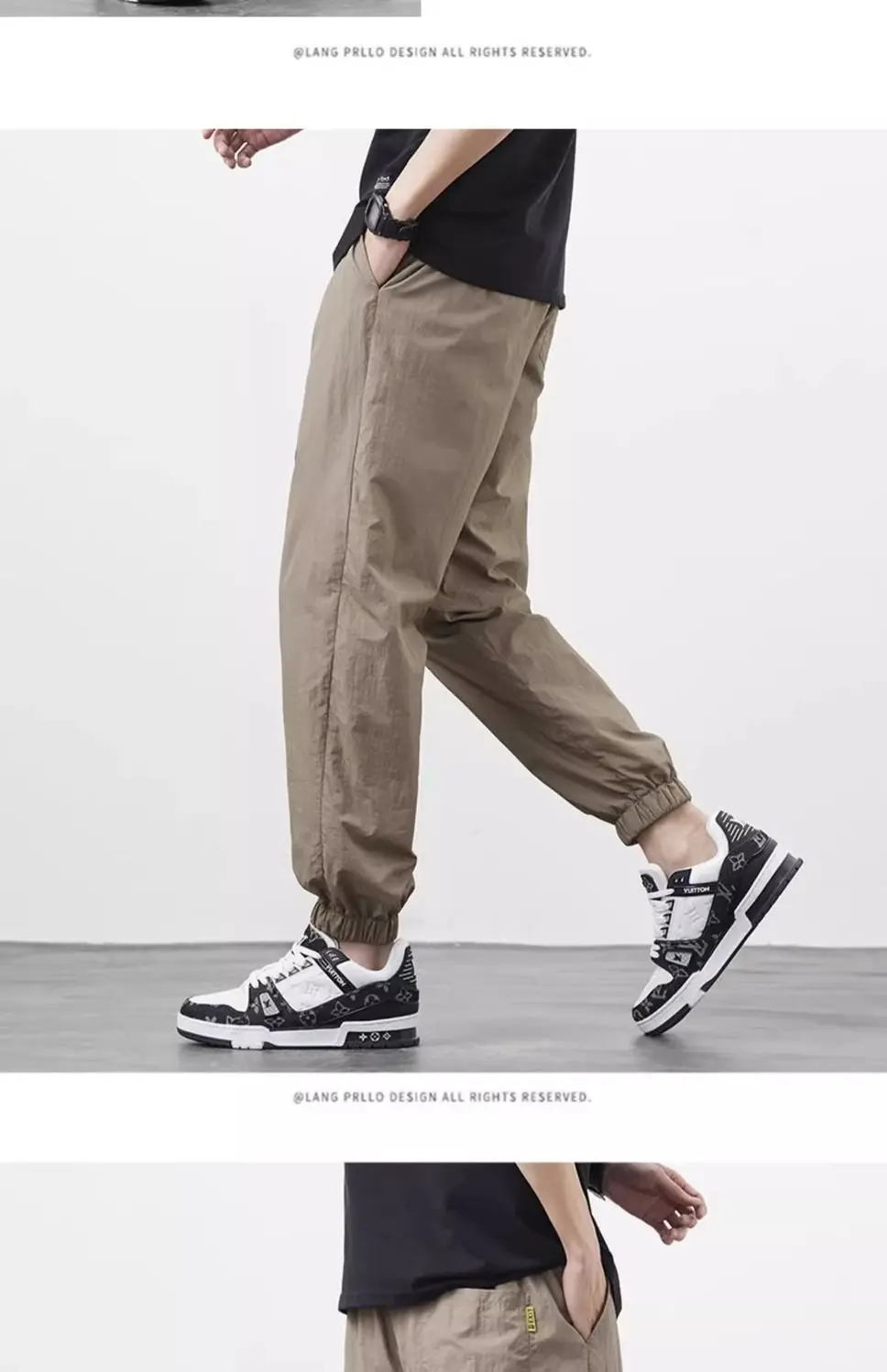 Men's Drawstring Joggers — product detail 19