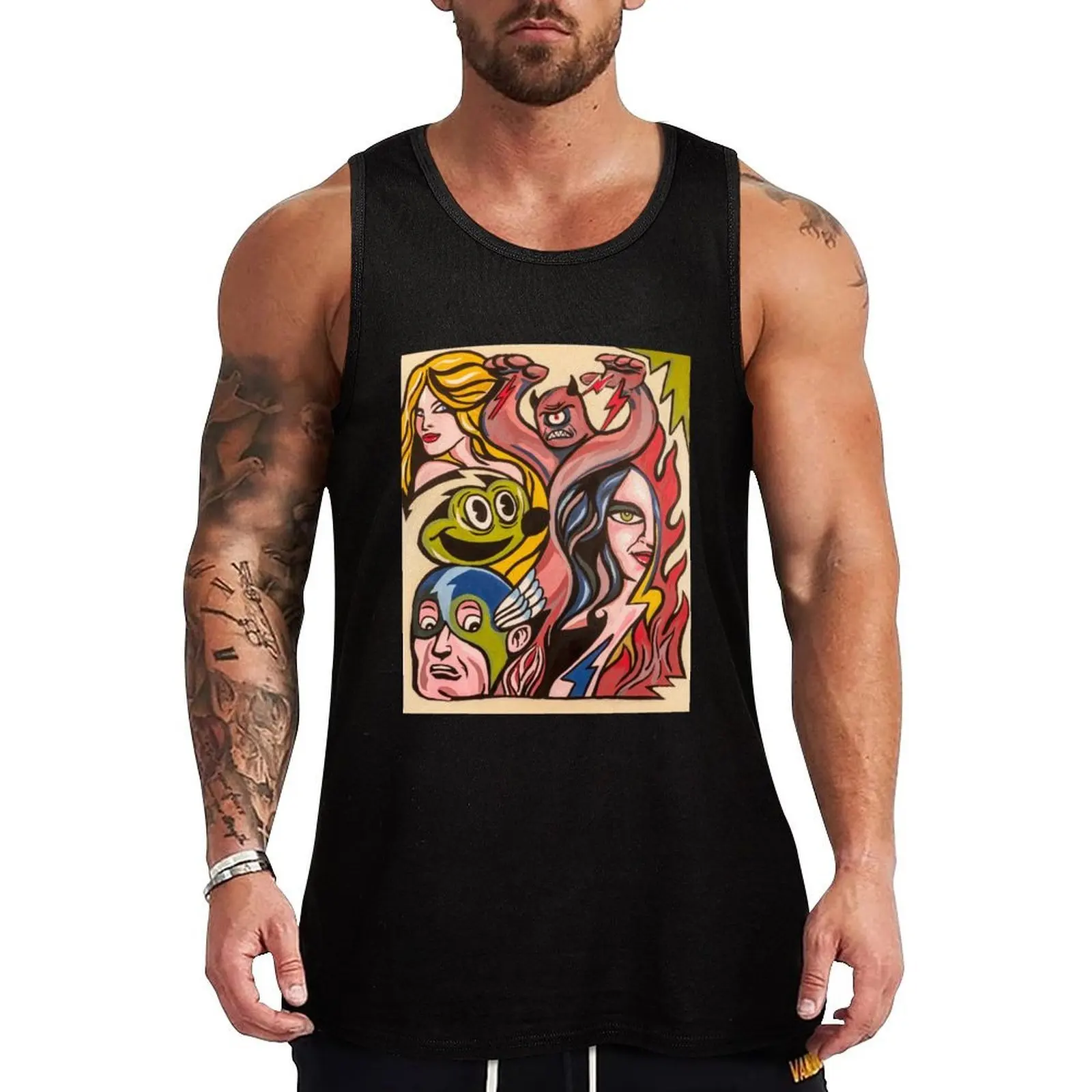 

Desire is a terrible thing Tank Top Sleeveless T-shirt Working vest men clothing T-shirt sports