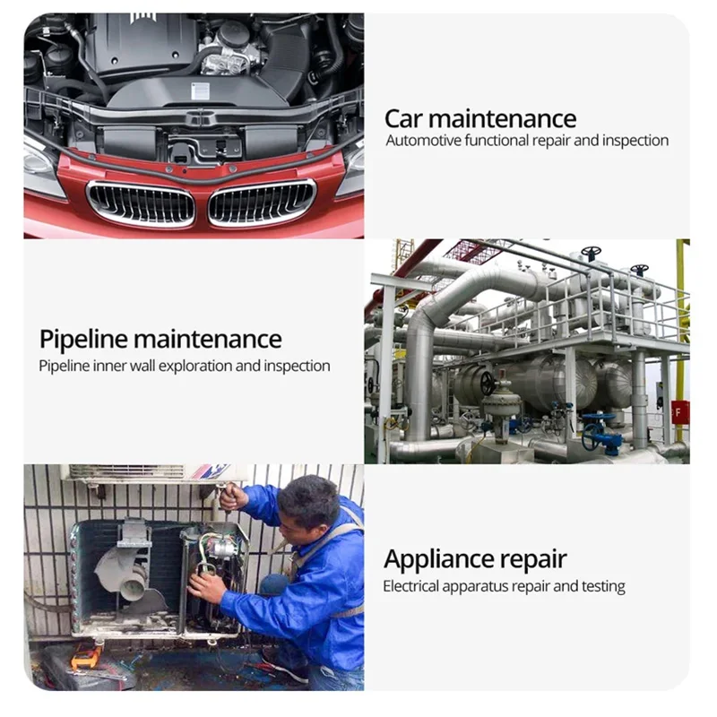 كاميرا بالمنظار TYPE-C 5.5 ملم، étanche IP67، 6 أدى ريجابلز، USB، أندرويد، المنظار d'inspection pour phone et PC #3