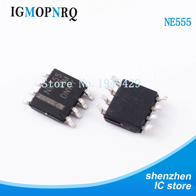 100PCS NE555DR SOP8 NE555 NE555DT Timer and support products Precision New