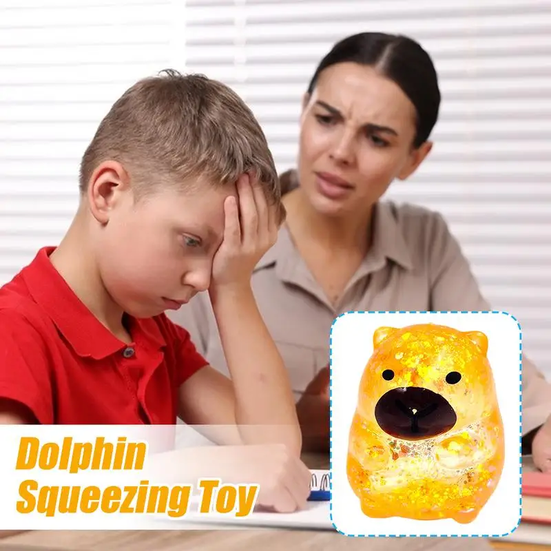 Kid Squeeze Spielzeug Capybara Gummi Squeeze Modell Langsam Rebound Kneifen Spielzeug Für Reisen Zu Hause Im Freien Schule
