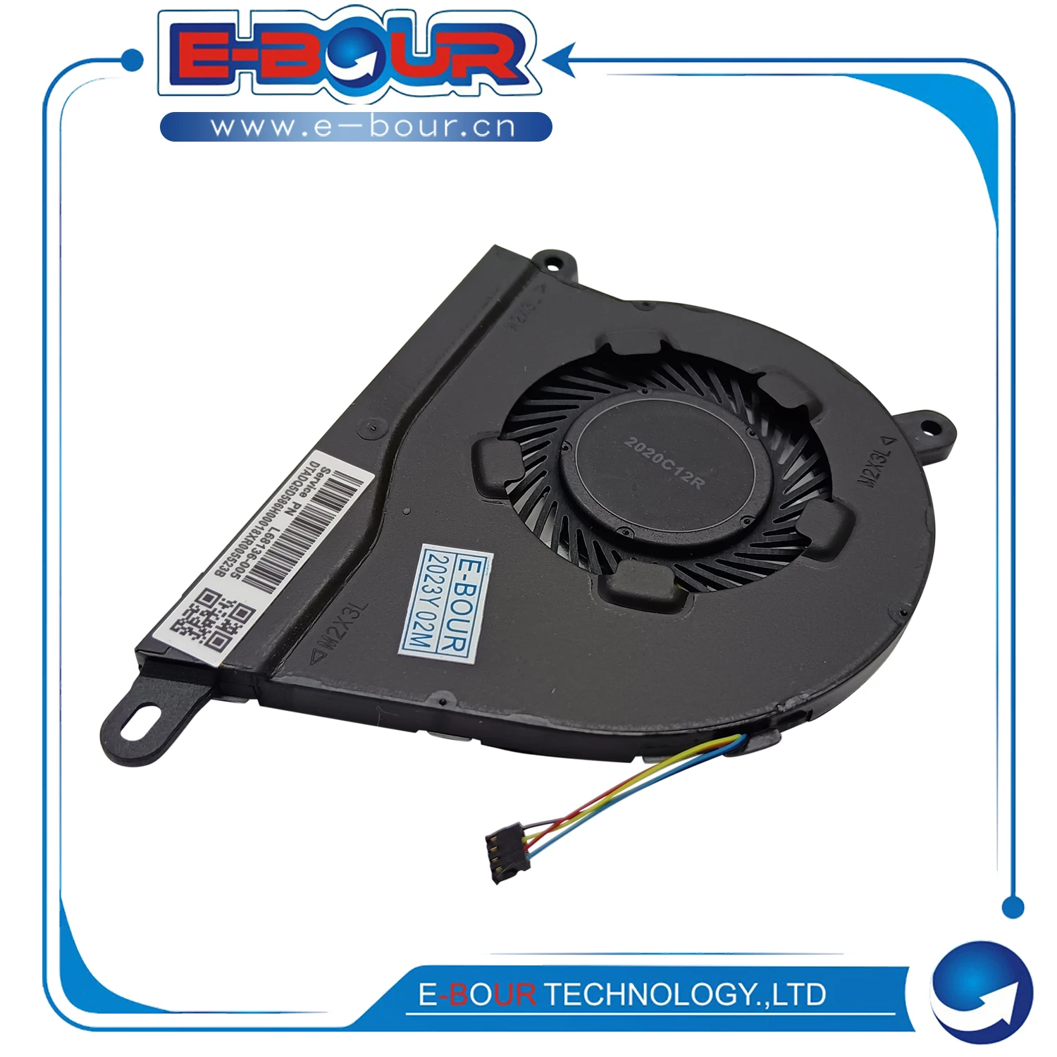 Imagem -02 - Reparação de Computador Notebook Cpu Cooler para h 14s-fq 14-dq 14s-dq 15s-eq 15s-fq L68134001 L63588-001 Ventilador de Refrigeração da Cpu do Portátil 10 Peças