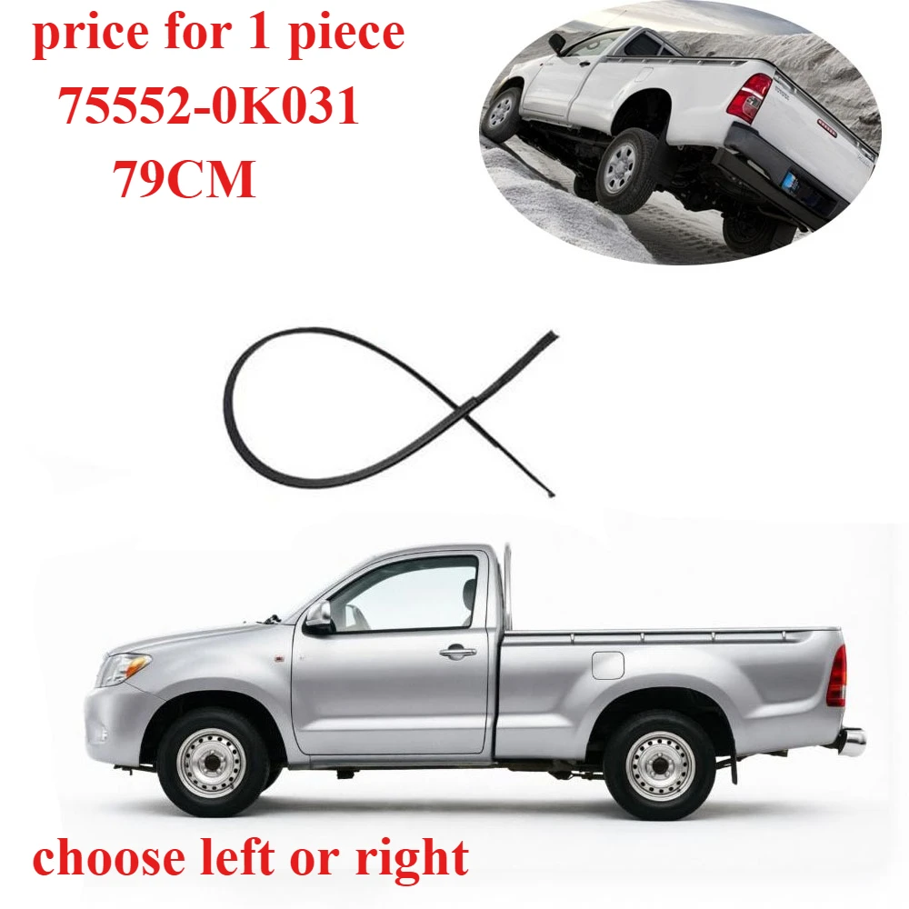 75552-0K031 Roof Moulding Rubber for Toyota Hilux 2 Door 2 Seat 2005-2014 shell