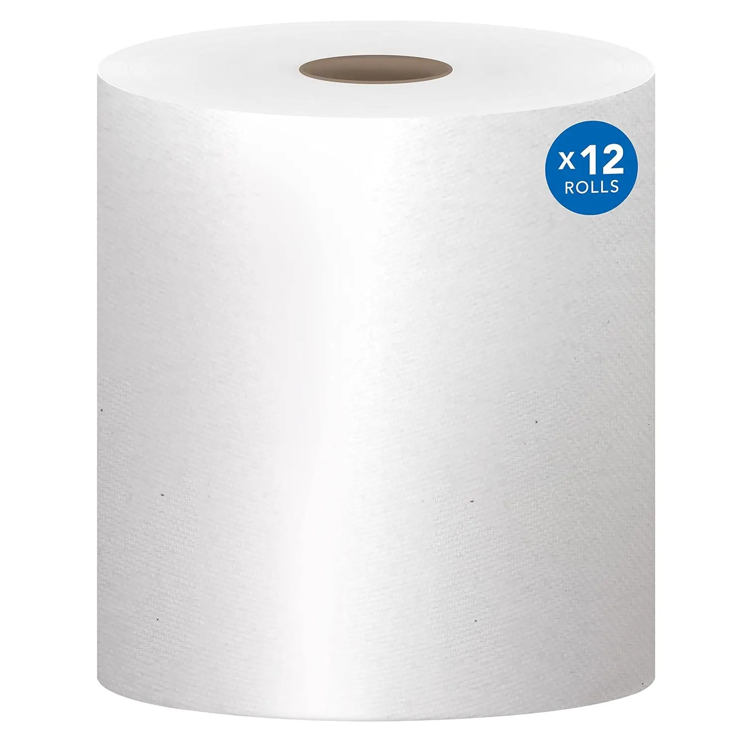 

Professional Universal Hard Roll Paper Towels, Bulk 12 Rolls, High Absorbency, White (9,600' Total)