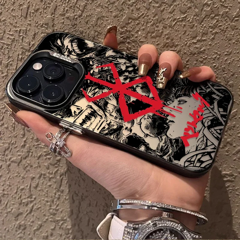 Berserk Guts étui pour Samsung Galaxy S23 Ultra S24 S25 S22 S21 Plus FE A56 A36 A26 5G A16 A06 4G Note 20 Anime pare-chocs couverture rigide
