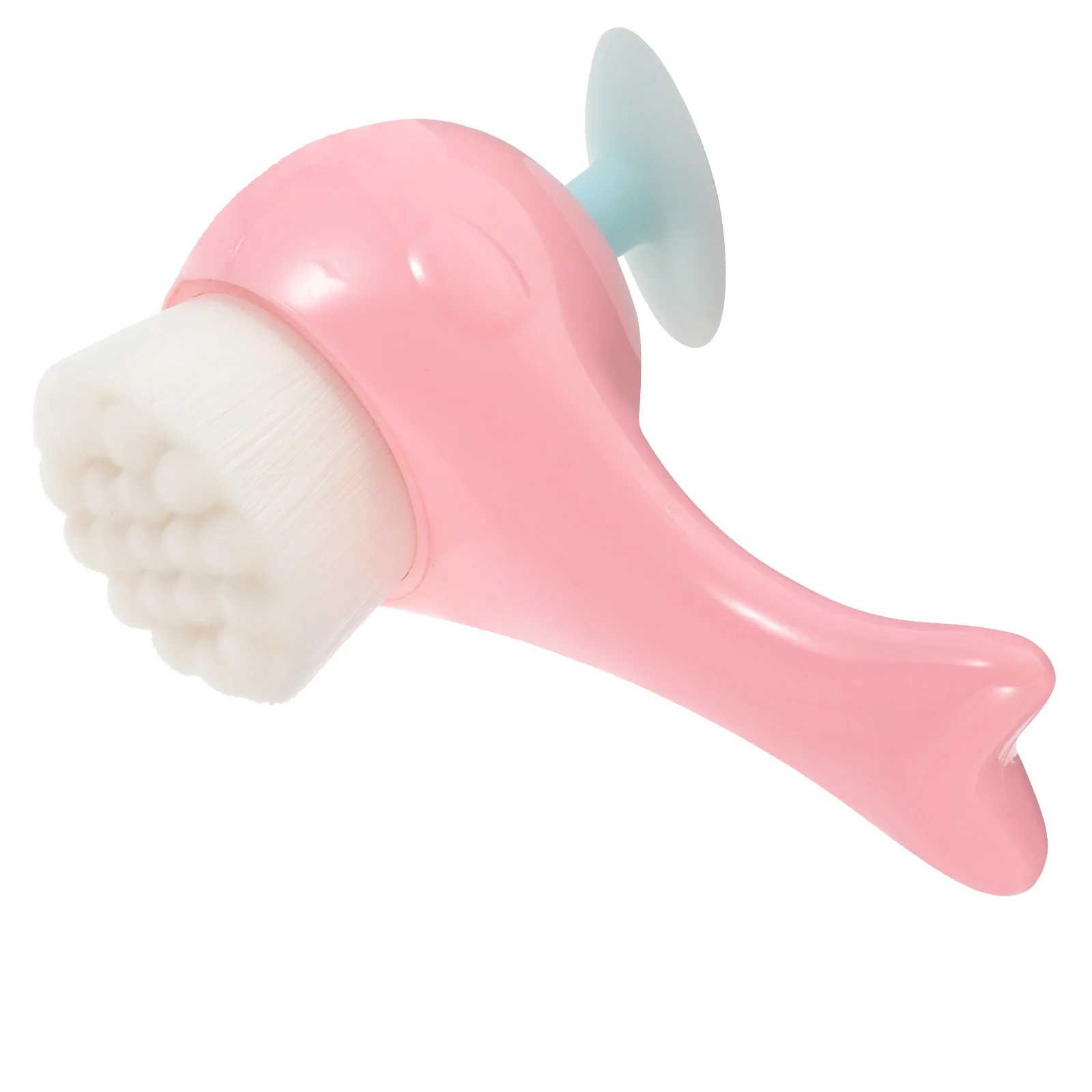 Scrubber per il viso Spazzola per la pulizia del viso Strumento esfoliante in plastica premium per la rimozione dei punti neri Cura quotidiana della pelle Uso in viaggio