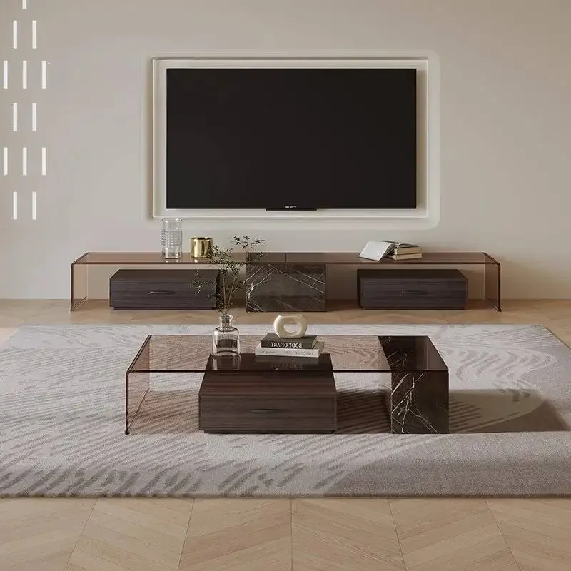 Vertical Normal Tv Stand Universal Brown Heavy Minimalist Nordic Tv Stands Modern Designer Mueble Para Televisor Furniture Home
