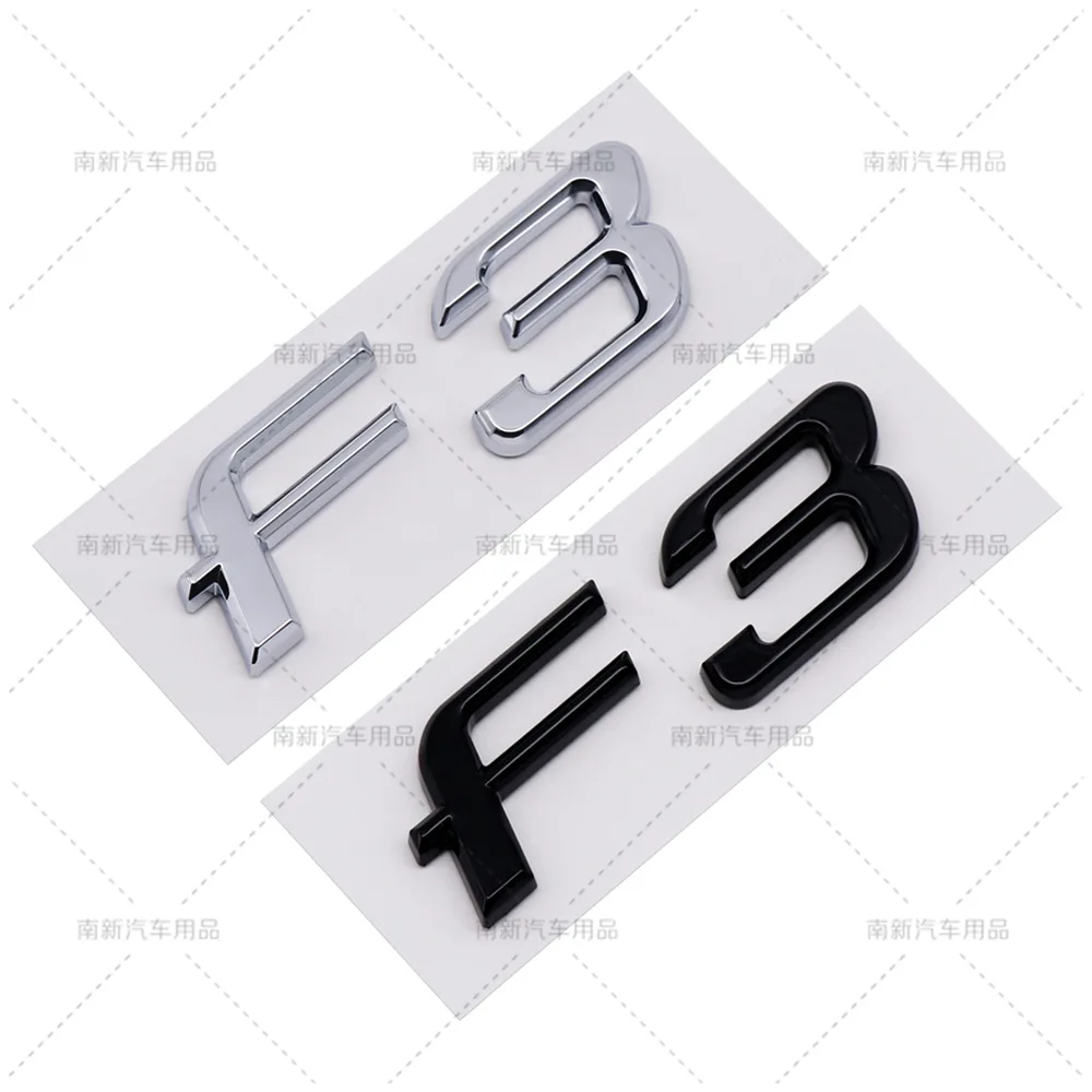 

F is suitable for the BYD F3 body modification logo, with a three-dimensional English letter ABS label on the tail label emblem