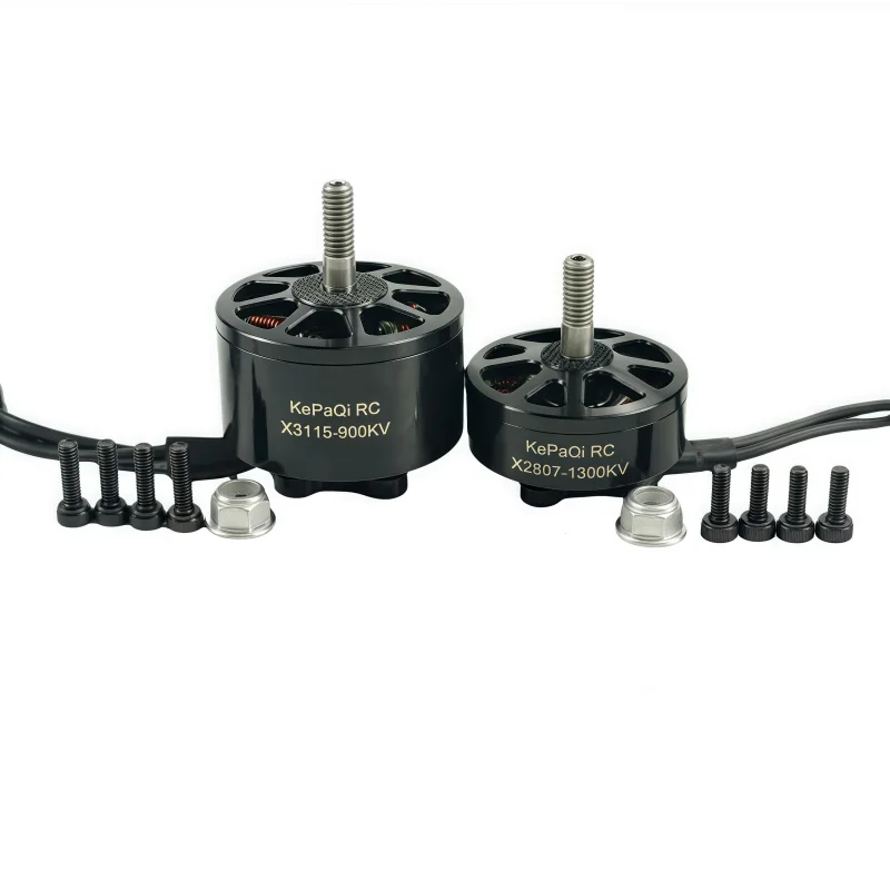 KePaQi Bürstenloser Motor X2807-1300KV, X3115-900KV, 1/4 Stück für FPV-Drohne Quadcopter Multi-Rotor Modellflugzeug