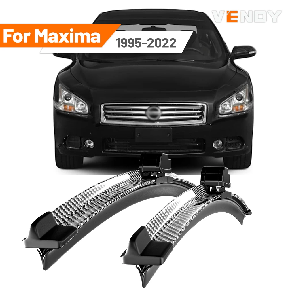 Für Nissan Maxima A32 A33 A34 A35 A36 1995-2022 2003 2008 2009 2014 2015 2 stücke Frontscheibe Wischer klingen Scheibenwischer