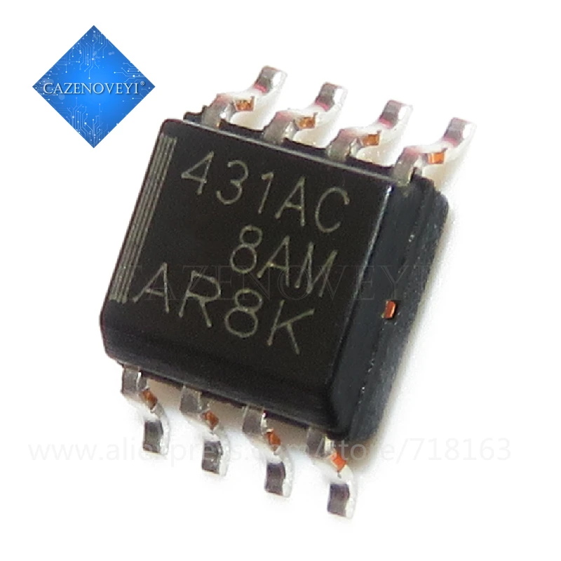 10pcs/lot TL431ACDR TL431AC 431AC SOP-8 In Stock