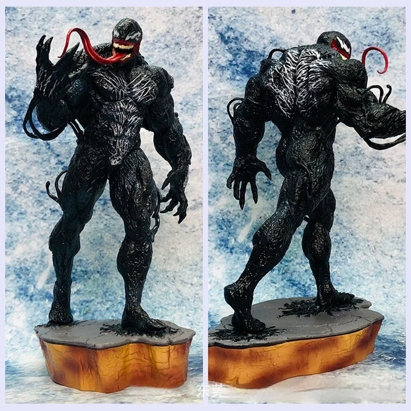 30cm Avengers Venom Villain Image Pvc Material Movie Figurine Model Favorite Collectibles Office Room Decorations Kids Toy Gifts