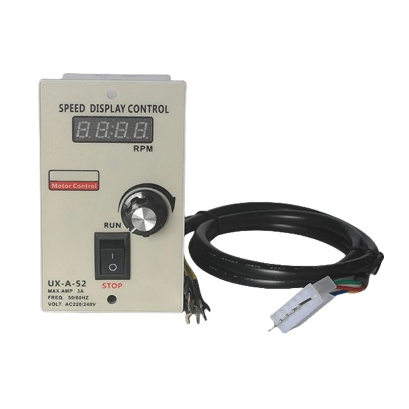 

DXAB регулируемый контроллер скорости двигателя 400 Вт AC220V 50/60 Гц со светодиодным дисплеем UX-A-52