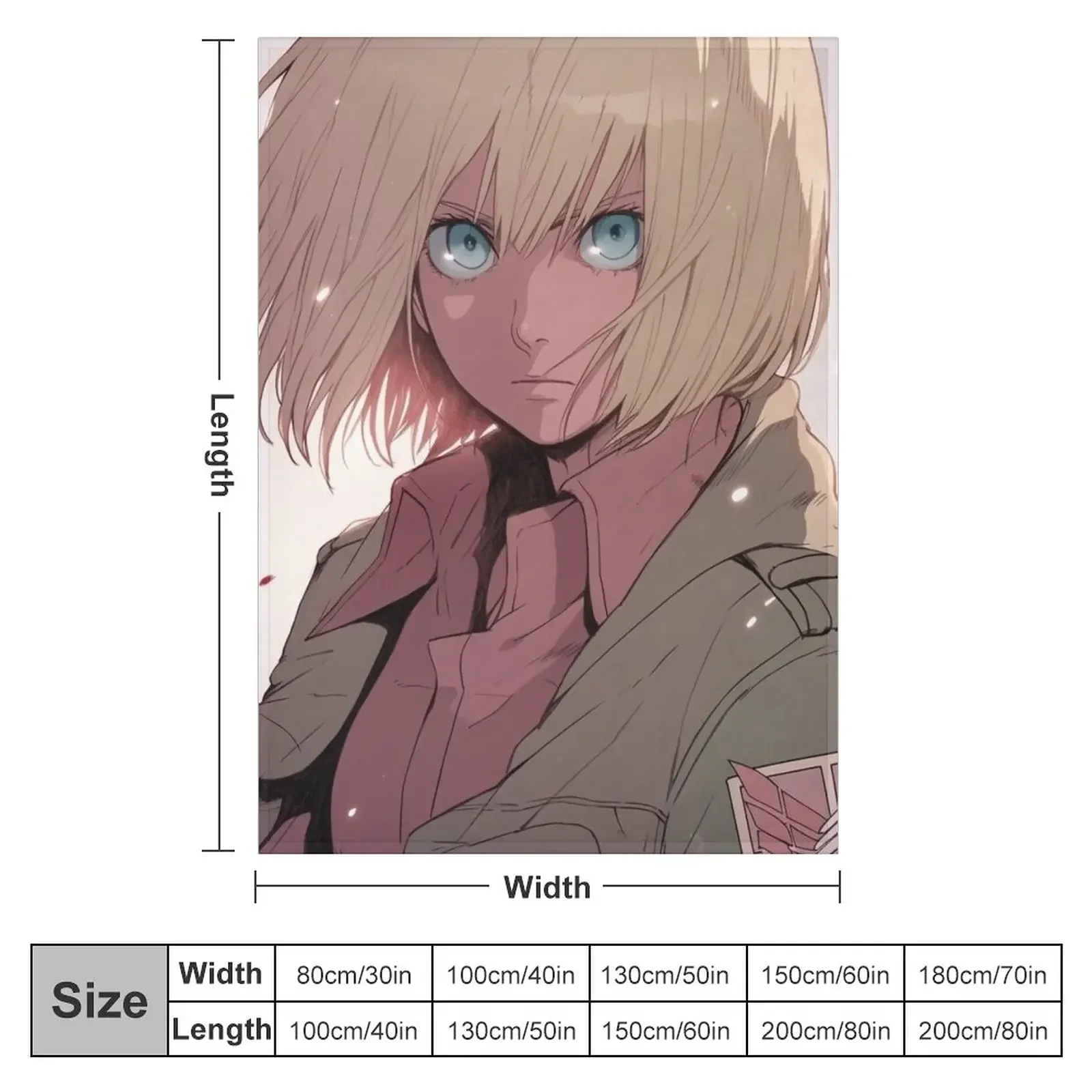 Mostly Armin Throw Blanket Loose Flannel Blankets