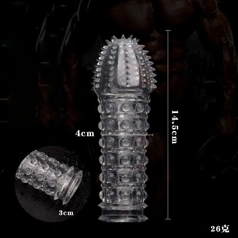 4 Types Penis Sleeve G-spot Orgasm Stimulate Penis Enlargement Delay Ejaculation Sex Toys for Men Penis Enlarger Sex Shop 18+