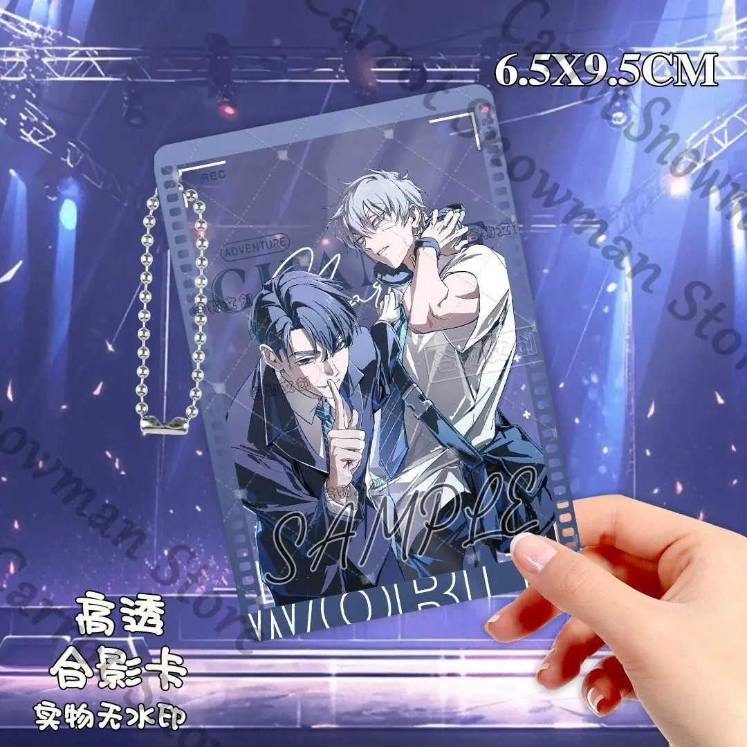 Alien Stage Till Ivan Anime Transparent Card Acrylic Through-card Pendant Keychain Cospaly Cartoon Gift Decorate