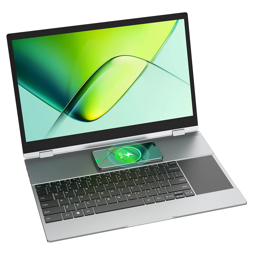 UPERFECT X 15 Pro Wireless Lapdock Dex Monitor Portable with Keyboard Built-in 10800mAh Battery 10-Points Touch HDR IPS Display