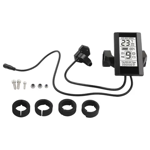 Compatible For Bafang C965 LCD Display for 800S Ebike Motor Kits BBS01B BBS02B 36V 48V 750W with 5PIN Connector