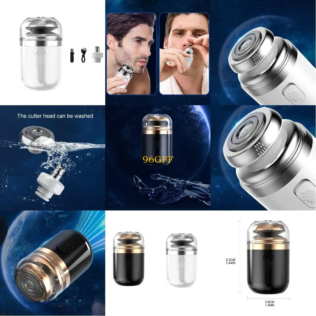 

96GF Портативная электрическая бритва Мини Борда Нос.