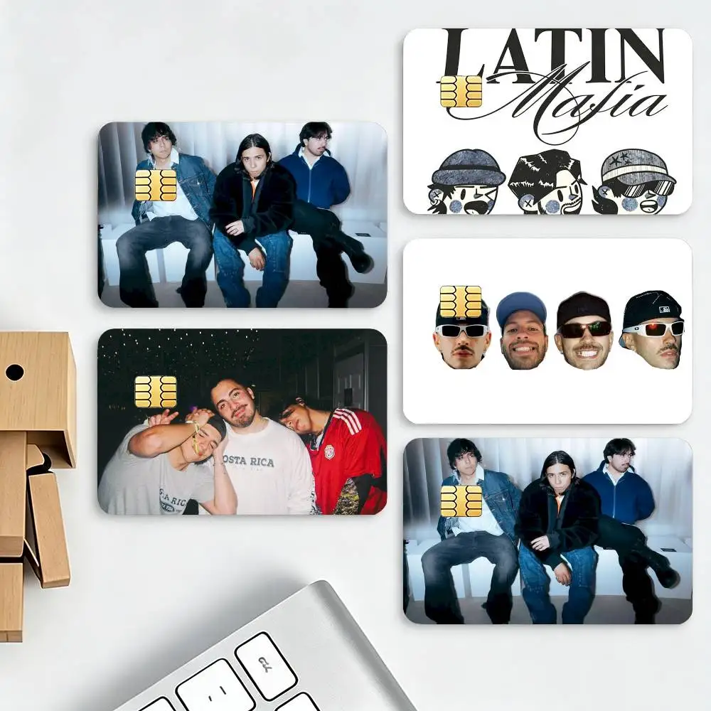 Latin Mafia HD Credit Card Stickers Game Card Decal Small Chip Waterproof Sticker Gift Decor