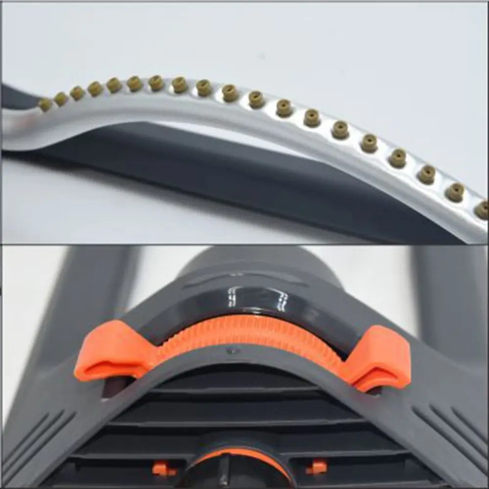 

Автоматический разбрызгиватель для газона с 19 насадками 180 ° Вращающаяся система полива сельского хозяйства, качающаяся, регулируемая