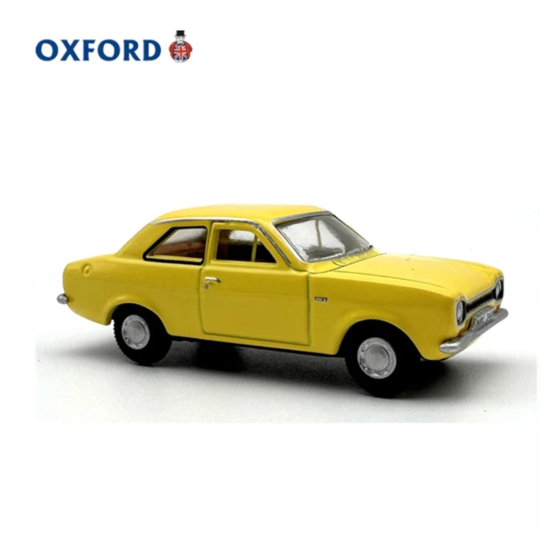OXFORD Diecast 1:76 Scale Escort Mk1 Alloy Classic Retro Car Model Finished Product Simulation Toy Collection Gift Static Model