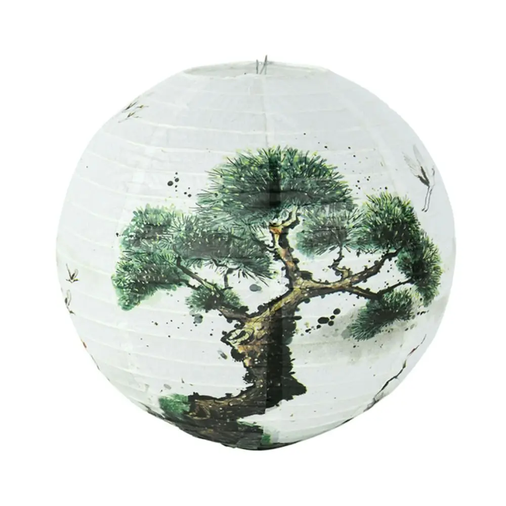 

Hanfu matching Festival Party Temple Fair Decoration Mid-autumn Festival Flower Lantern Lampshade Paper Lantern Round Lamp