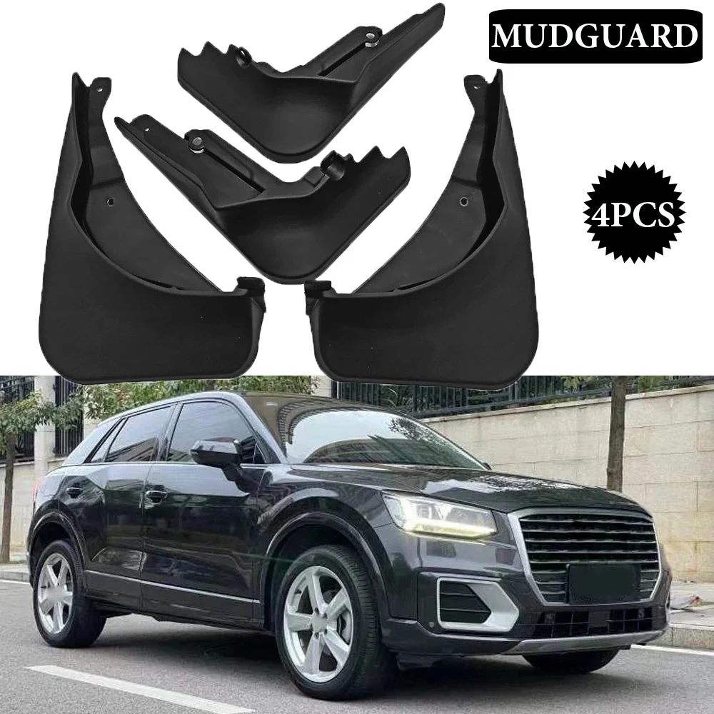 

Car-styling for Audi Q2 Q2L 2017 2018 2019 2020 MudFlaps Mudguards Splash Guards Fender Flare Front Rear Wheel Car Accessories