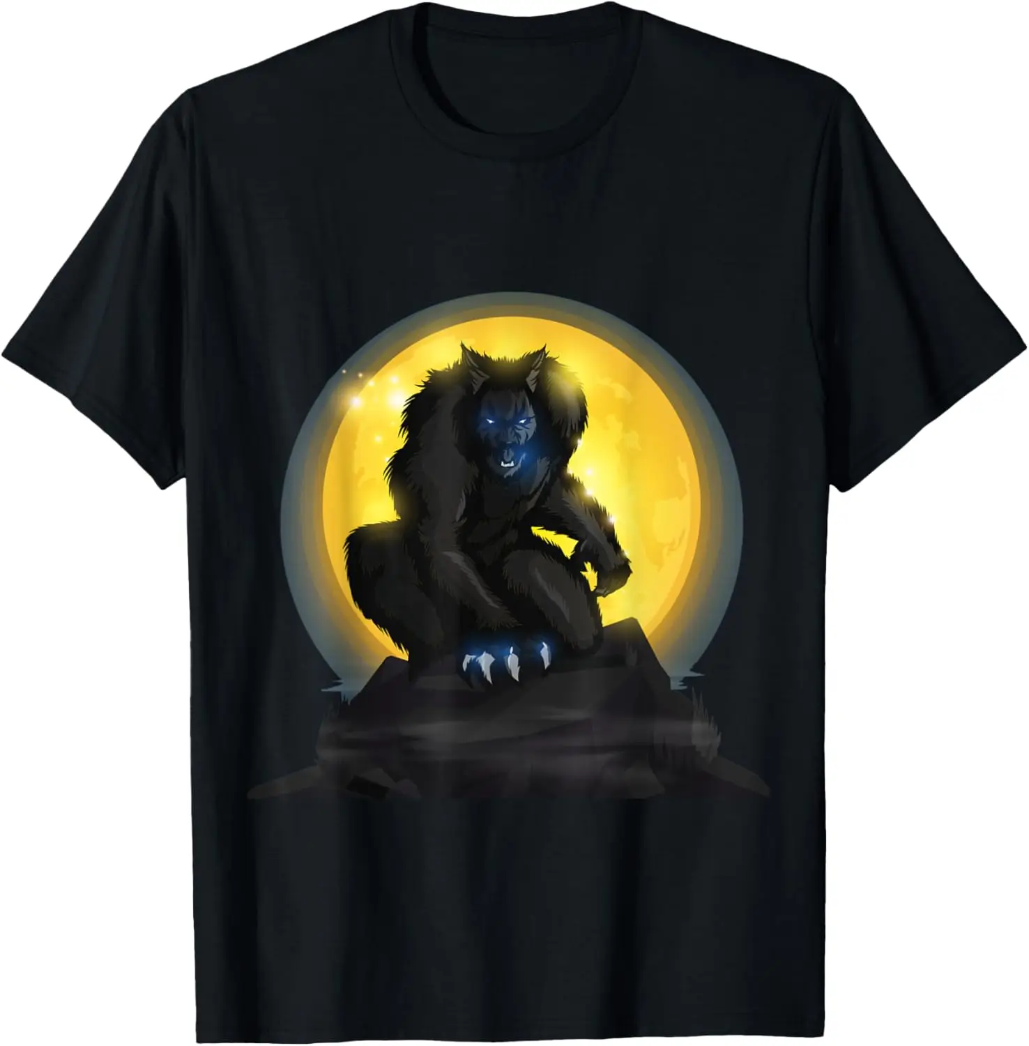 Full Moon - Halloween Werewolf T-Shirt