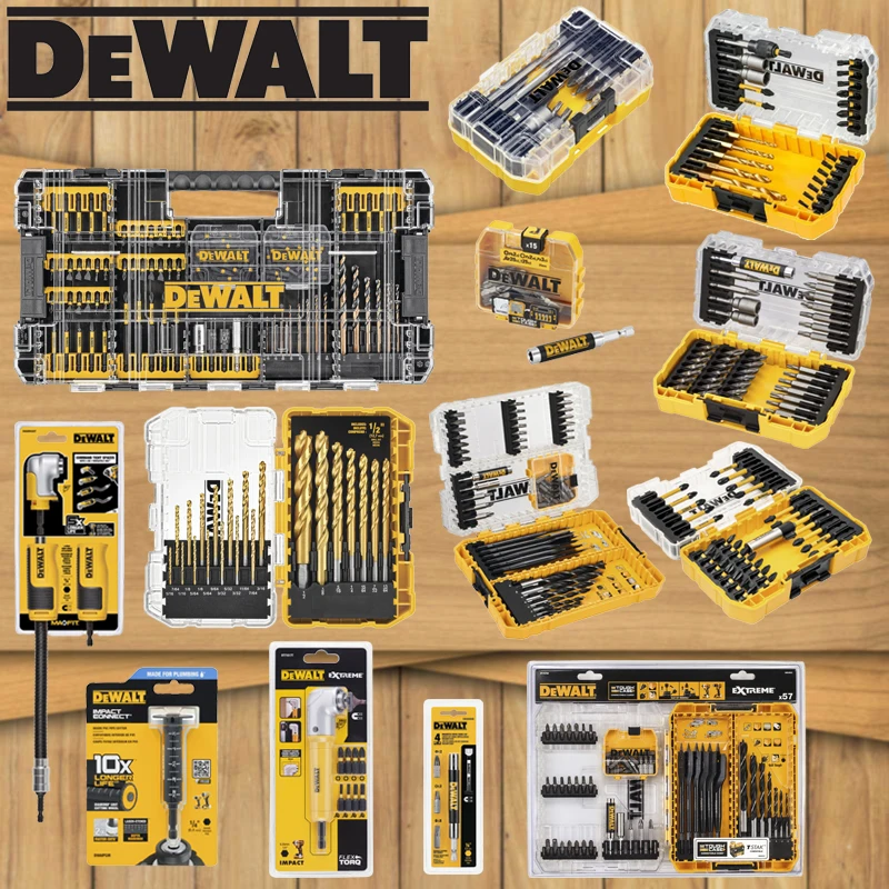 ır DEWALT Impact Driil Bit TSTAK Series EXTREME Extension Pole Magnet Support Sleeve Twist Drill Yellow Mini Tough Tool Akcesoria