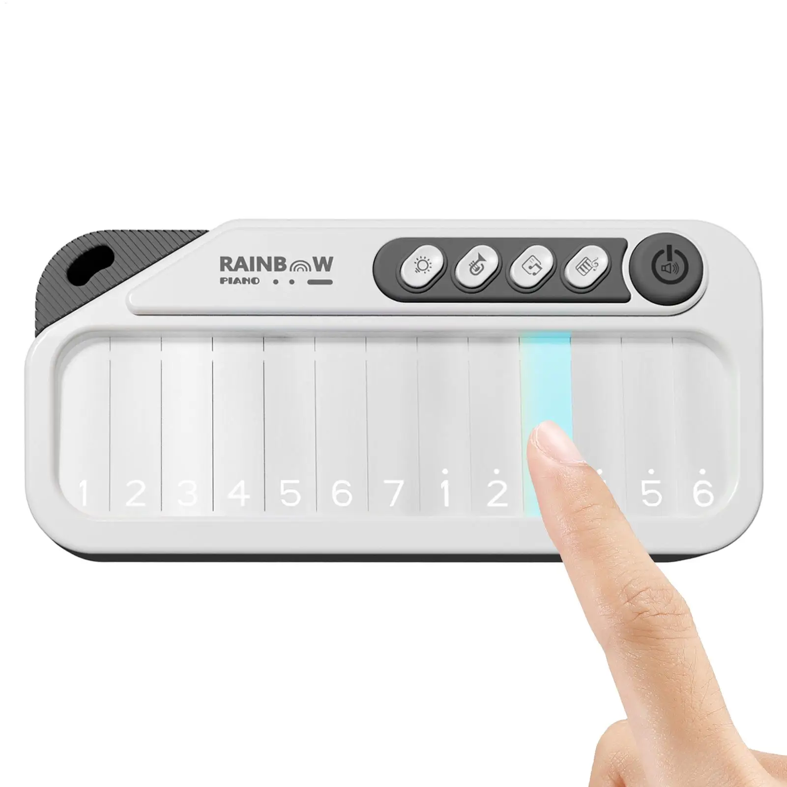 

Mini Portable Light Up Toy Piano Learning Keyboard for Kids Ages 3-6 Boys Girls Birthday Travel Music Gift