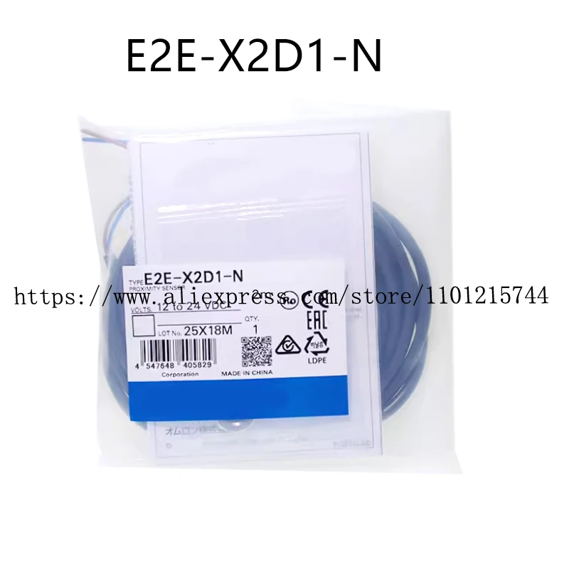 New Original PLC Controller E2E-X2D1-N E2E-X2D2-N E2E-X3D1-N E2E-X3D2-N E2E-X7D1-N E2E-X7D2-N    Moudle  One Year Warranty