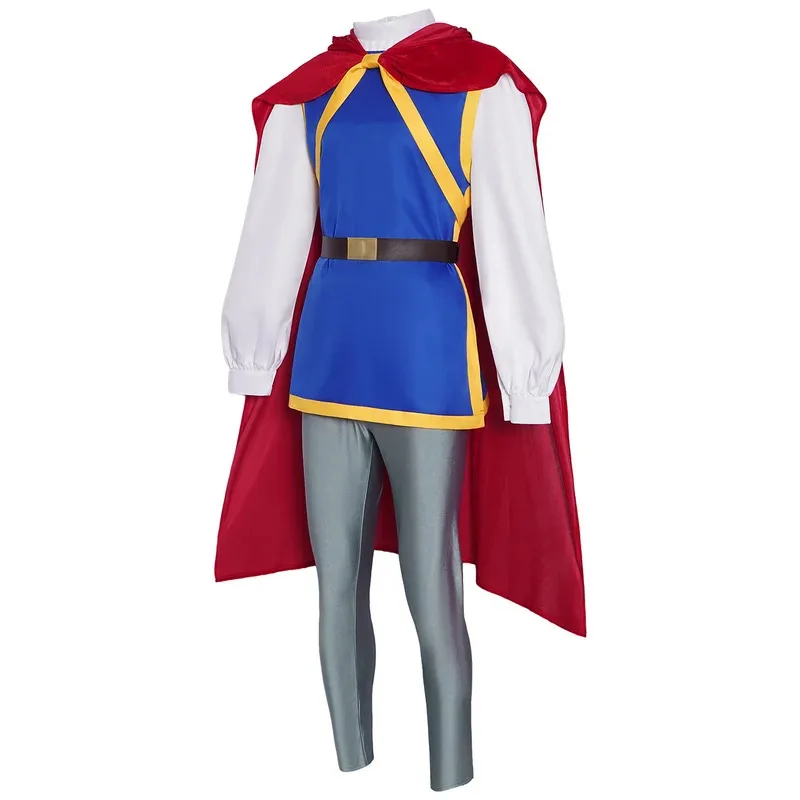 

LQ2025 Prince Cosplay Costume Halloween Christmas Party Clothing Snow White Princess Prince Stage Costumes Carnival Dressing Up
