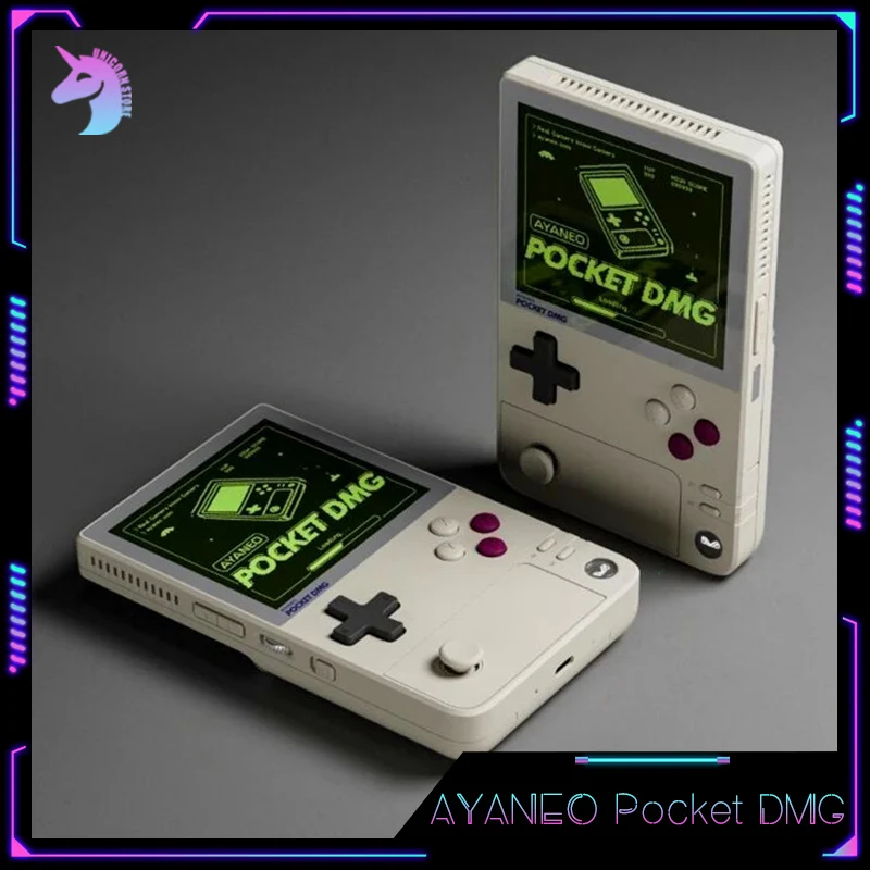 AYANEO Pocket DMG Game Console 3.92Inch Screen OLED Resolution 1240*1080 6000mAh Gyroscope Custom Handheld Game Consoles Gifts