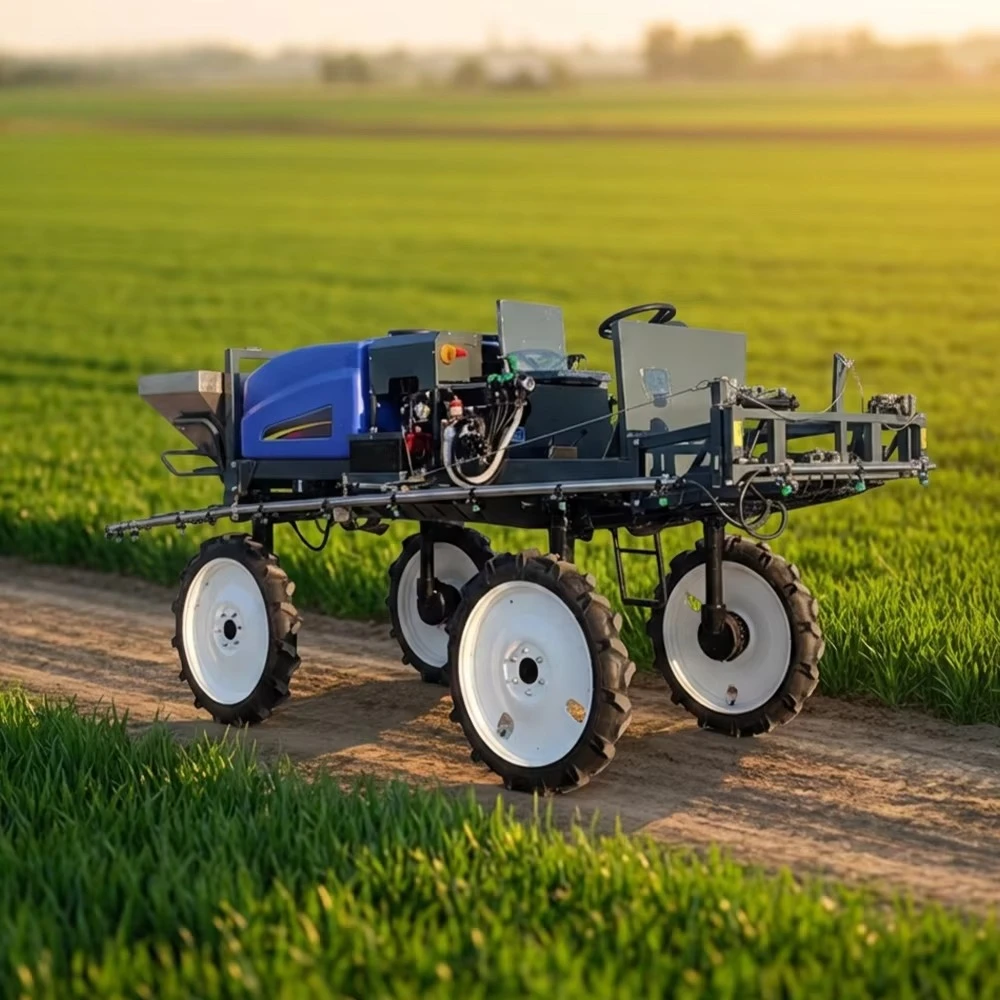 Self-Propelled Boom Trigger Sprayer 500L Capacity 20HP Electric Agricultural Sprayer For Crop Protection Farm Pest Control