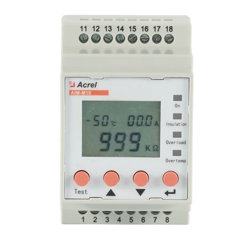 

Acrel AIM-M10 Medical Intelligent Insulation Monitor Instrument Monitoring the Operation of IT System Remotely LED Display