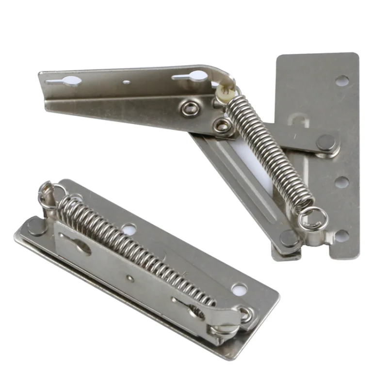 90-Degree 1-Pair Scissor Hinges, Lift-Up Door Support Hinges, Sofa Folding Spring Hinges, Cabinet  Door Hardware Accessories