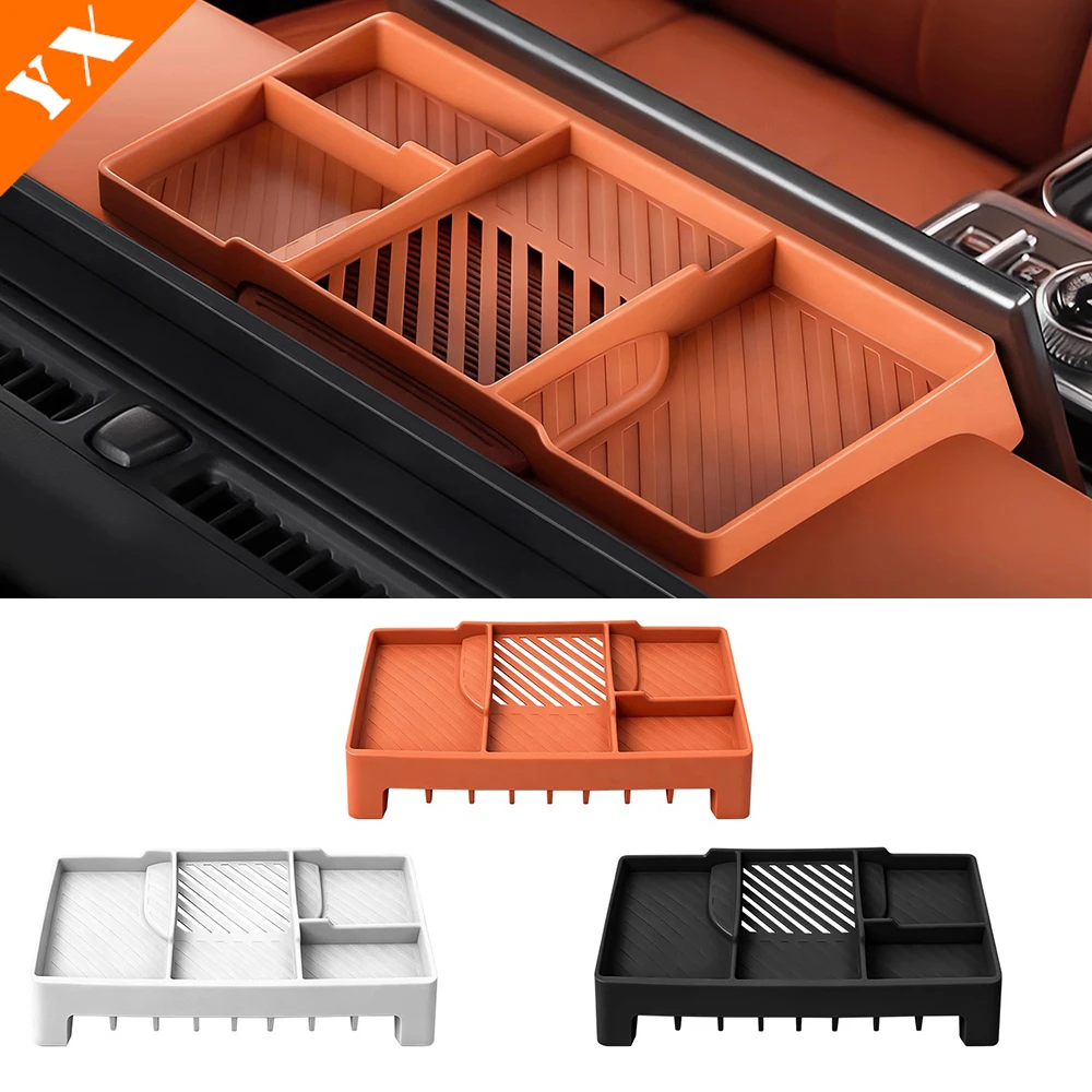 

For Jetour G700 accessories 2025 2026 Primary Colours Car Screen Storage Box, Instrument Screen Storage Box