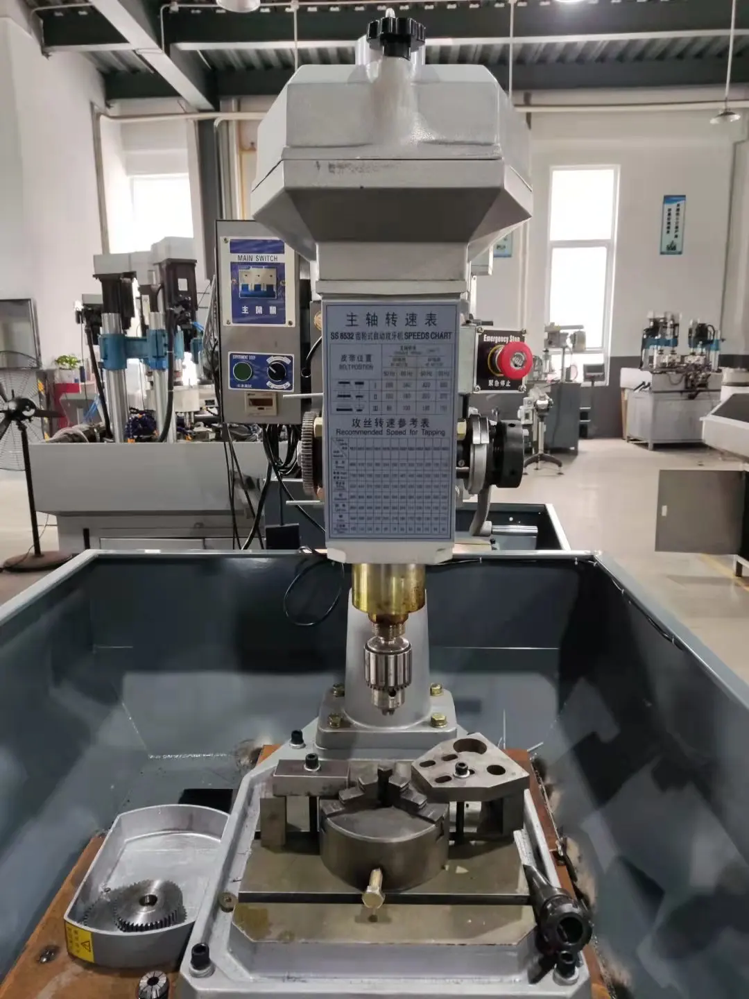Factory Wholesale Gear Tapping Machine Pitch Gear AB Hanging Wheel British American Automatic Multi-axis Tapping Machine