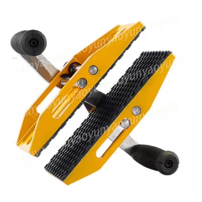 

Двойной зажим для подъема крупногабаритных плит: стекла, камня, мрамора – инструмент для экономии усилий при работе с тяжелыми грузами