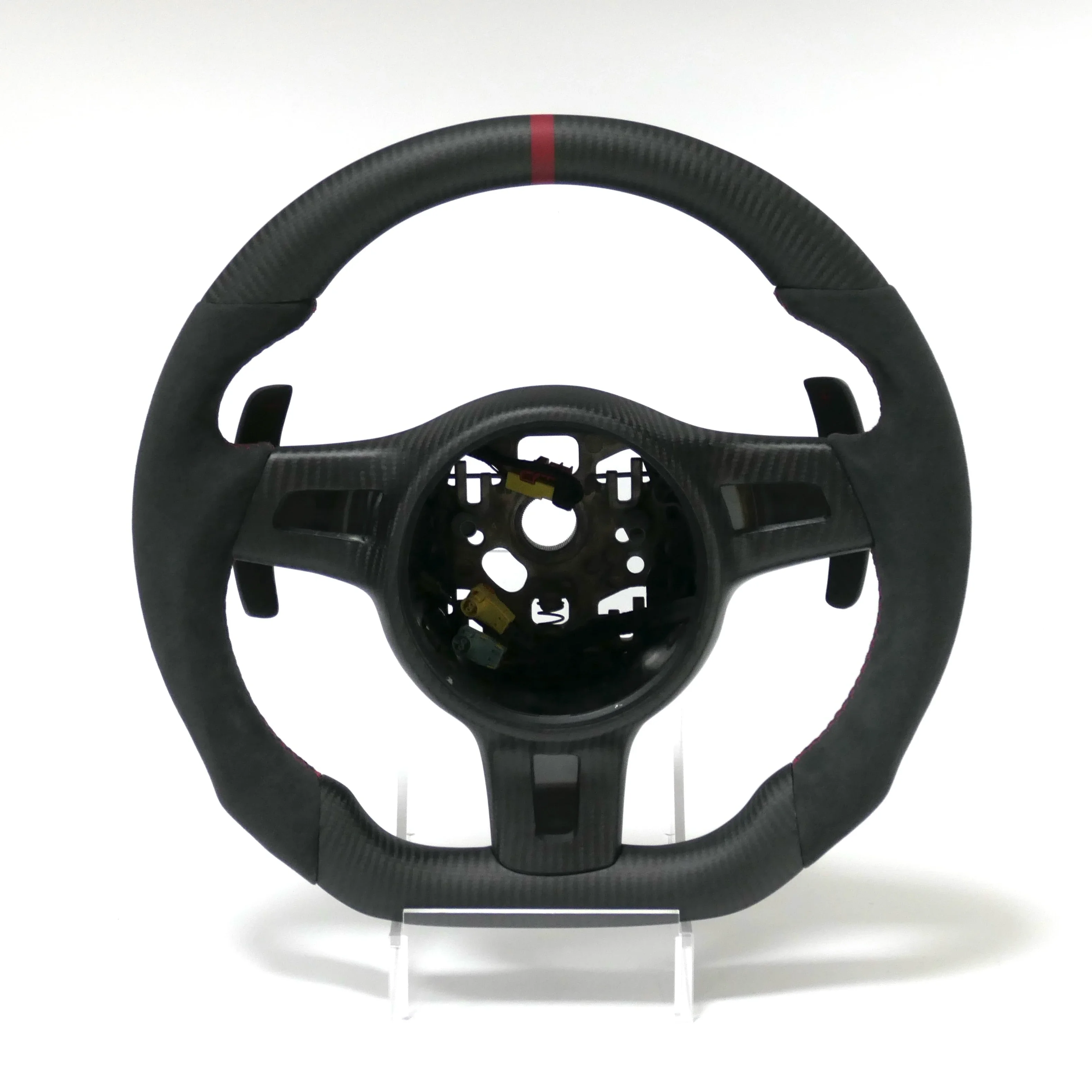 Personal Real matte Carbon Fiber Steering Wheel For Porsche 718 911 918 GT2 GT3 GT3RS 296 488 Steering Wheel