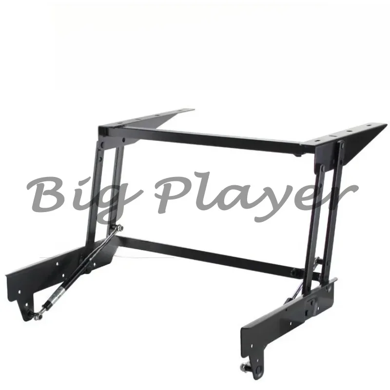 

With Hydraulic Buffer Damping Lifting Hardware Accessories Home Coffee Table Computer Table Lifting Folding Iron Frame
