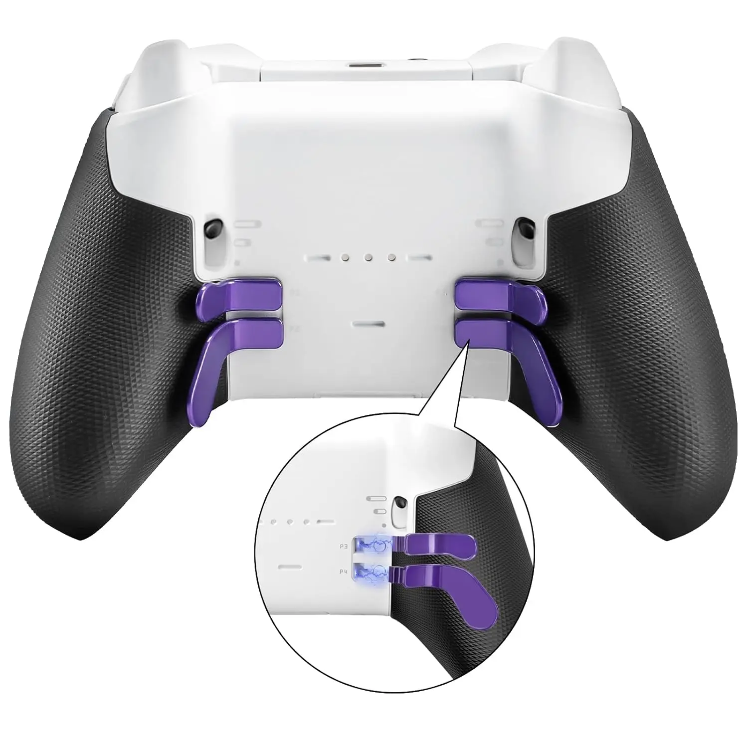 For Xbox Elite Controller Series 2 14 in 1 Plating Accessories Kits Parts Including 6 Swap Joysticks,4 Paddles,1 Standard D-Pads